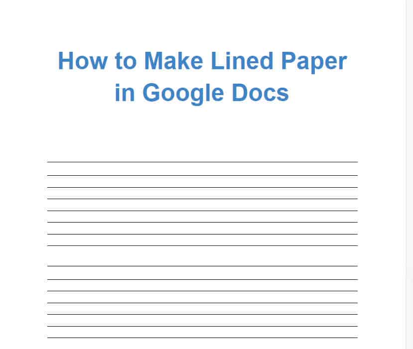 how-to-make-lined-paper-in-google-docs-easy-method