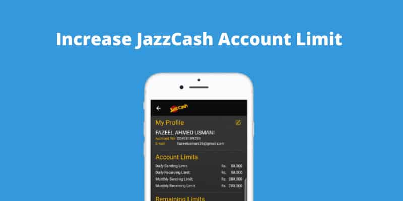 how-to-increase-jazzcash-limit