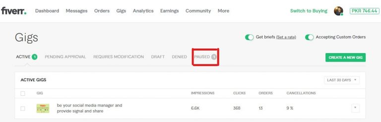 how-to-activate-gig-on-fiverr-activate-paused-fiverr-gig