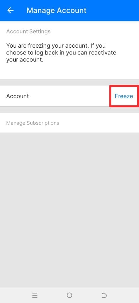 freeze-account